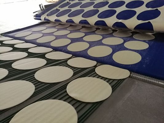 12000 szt. / godz. Wydajność Linia do produkcji chleba Pita z mieszalnikiem ciasta o pojemności 200 kg