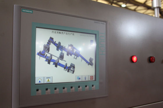 kupować Siemens PLC Dough Laminator Machine Video dostępne dla różnych kształtów wyrobów cukierniczych online manufacture