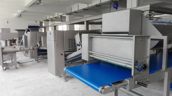 kupować Przemysłowa maszyna do produkcji chleba Hamburger Buns Automatyczna linia produkcyjna produkcja online
