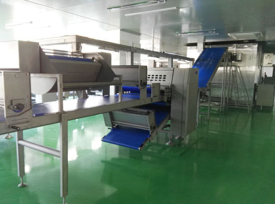 kupować Linia do produkcji rogalików z automatycznym mrożeniem z 8 dyszami do napełniania rogalików produkcja online