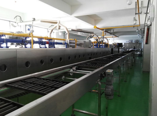 kupować Linia produkcyjna o średnicy 150 mm Pita z piecem tunelowym i systemem chłodzenia produkcja online