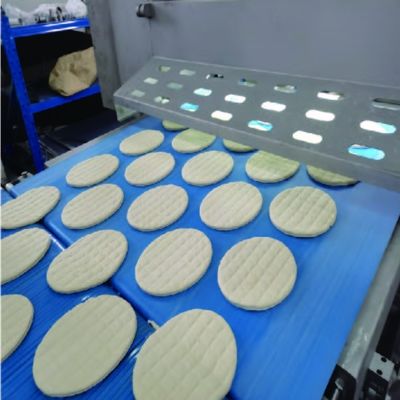 kupować Linia do produkcji wysokiej automatyzacji pizzy z przemysłowym systemem do cięcia ciasta produkcja online