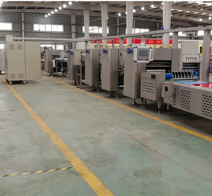 kupować Samosa Skin Forming Machinery Lumpia Sheet Pastry Wrapper Linia do produkcji sajgonek produkcja online