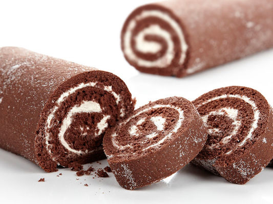 kupować Commercial Swiss Roll Linia produkcyjna, urządzenia do robienia ciasta dla Jam Filled Roll Cake produkcja online