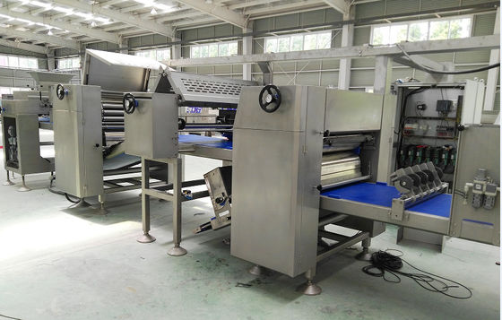 kupować Auto - Proofing Linia produkcyjna Pita z piecem tunelowym paliwa gazowego, maszyna do pieczenia chleba Pita produkcja online