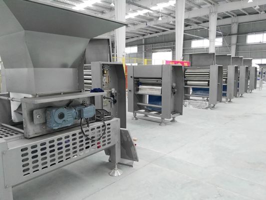 kupować Trwała 144-warstwowa maszyna do laminowania ciasta z napędem serwo, komercyjna maszyna do laminowania do ciast duńskich produkcja online